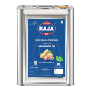 Premium Groundnut Oil Tin: 15L