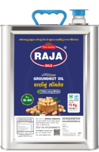 Premium Groundnut Oil Tin: 15Kg (16.48L)